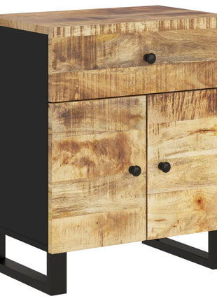 Nachtkastjes 50X33X60 Cm Massief Mangohout En Bewerkt Hout