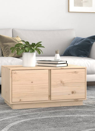 Salontafel 80X50X40 Cm Massief Grenenhout