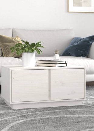 Salontafel 80X50X40 Cm Massief Grenenhout