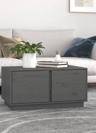 Salontafel 80X50X40 Cm Massief Grenenhout