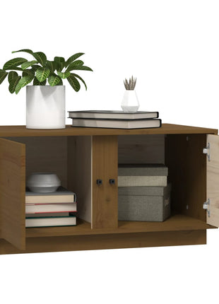 Salontafel 80X50X40 Cm Massief Grenenhout