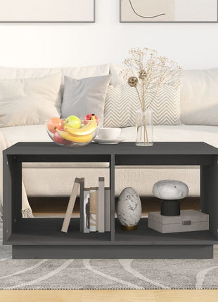 Salontafel 80X50X40 Cm Massief Grenenhout