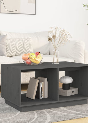 Salontafel 80X50X40 Cm Massief Grenenhout