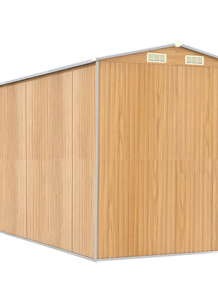 Tuinschuur Gegalvaniseerd Staal Lichtbruin