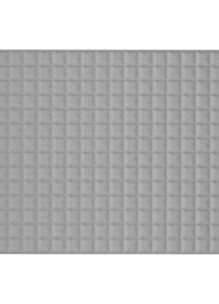 Verzwaringsdeken 138x200 cm 6 kg stof grijs