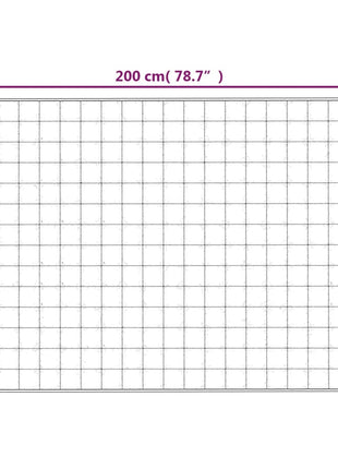 Verzwaringsdeken 138x200 cm 6 kg stof grijs