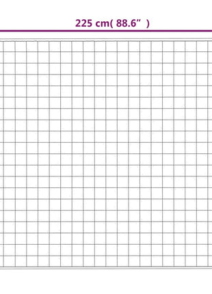 Verzwaringsdeken 200x225 cm 13 kg stof grijs