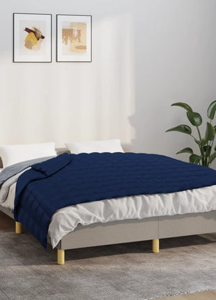 Verzwaringsdeken Stof Blauw