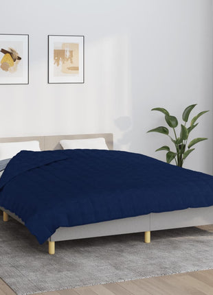 Verzwaringsdeken Stof Blauw