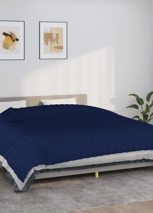 Verzwaringsdeken Stof Blauw