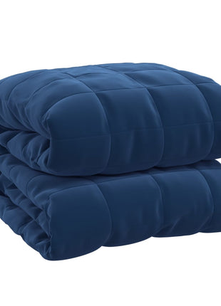 Verzwaringsdeken Stof Blauw