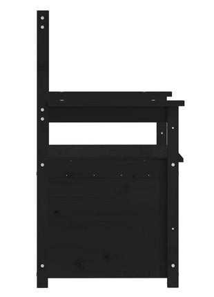 Bankje 112,5X51,5X96,5 Cm Massief Grenenhout