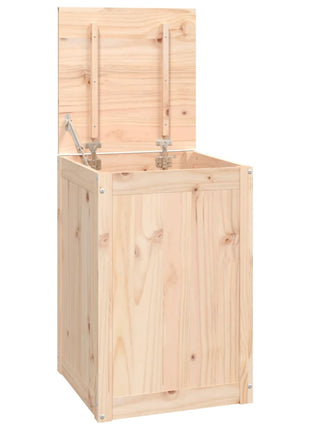 Wasmand 44x44x66 cm massief grenenhout