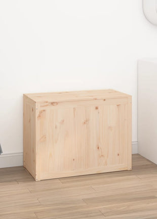 Wasmand 88,5x44x66 cm massief grenenhout