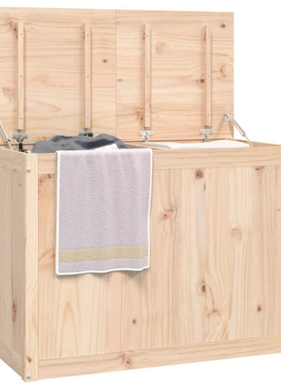Wasmand 88,5x44x66 cm massief grenenhout