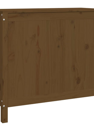 Wasmand 88,5x44x76 cm massief grenenhout honingbruin