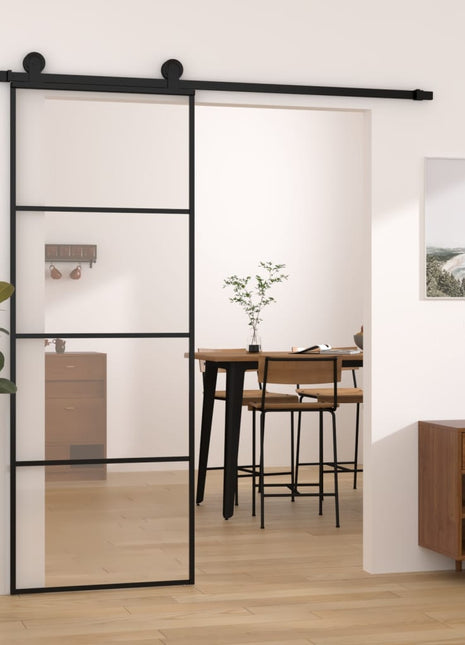 Schuifdeur Met Beslag Esg-Glas En Aluminium