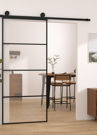 Schuifdeur Met Beslag Esg-Glas En Aluminium