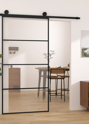 Schuifdeur Met Beslag Esg-Glas En Aluminium