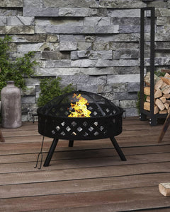 Vuurplaats Met Pook Xxl 58 Cm Staal