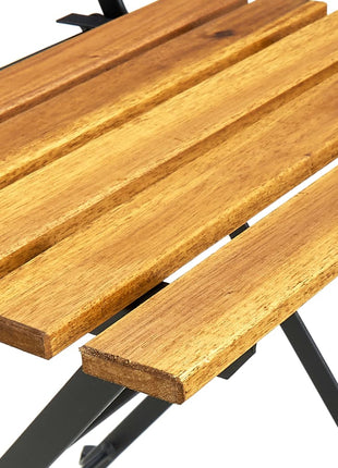 Tuinstoelen Inklapbaar Staal En Massief Acaciahout