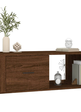 Salontafel 100X50,5X35 Cm Bewerkt Hout