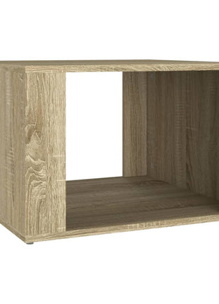 Nachtkastje 57X55X36 Cm Bewerkt Hout Kleurig