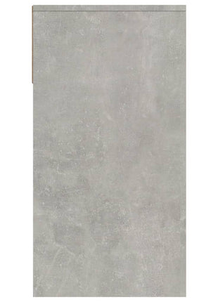Wandtafel 100x39x75 cm bewerkt hout betongrijs