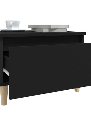 Bijzettafel 50X46X35 Cm Bewerkt Hout