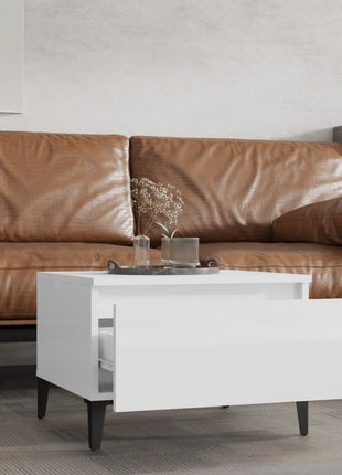 Bijzettafels 50X46X35 Cm Bewerkt Hout