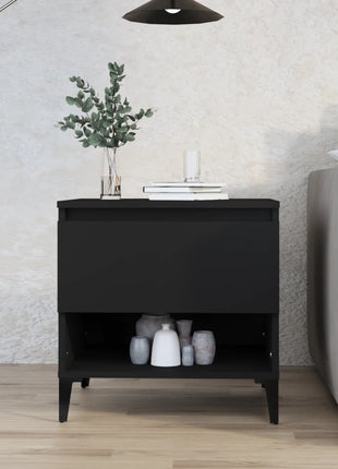 Bijzettafels 50X46X50 Cm Bewerkt Hout