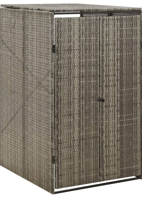 Containerberging Viervoudig 274X80X117 Cm Poly Rattan