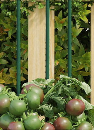 Plantenstaken Staal Groen