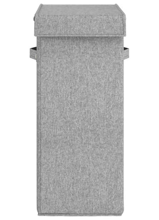 Wasmand Inklapbaar 26X34,5X59,5 Cm Kunstlinnen Grijs