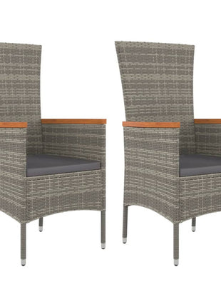 Tuinstoelen Met Kussens Poly Rattan