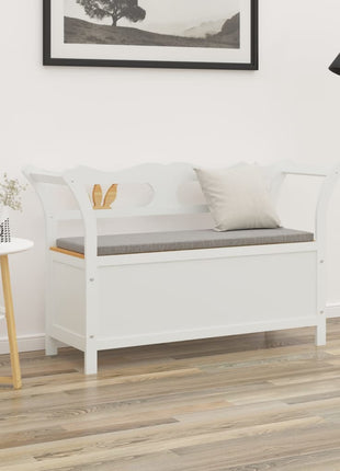 Bankje 107X45X75,5 Cm Massief Vurenhout