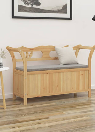 Bankje 107X45X75,5 Cm Massief Vurenhout