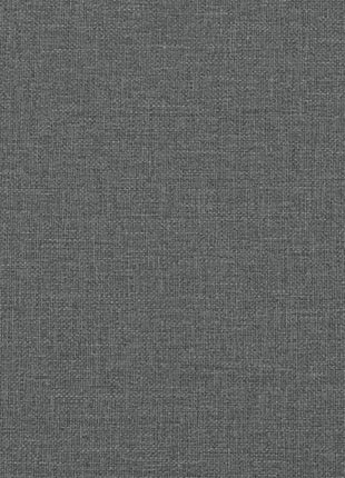 Bankje 100x75x76 cm stof donkergrijs