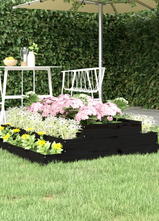 Plantenbak Massief Grenenhout Wit
