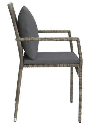 Tuinstoelen Met Kussens Poly Rattan