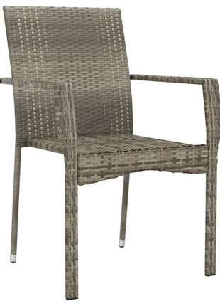 Tuinstoelen Met Kussens Poly Rattan