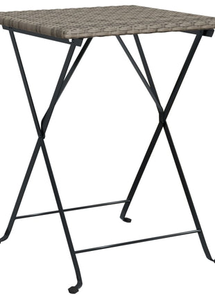 Bistroset Inklapbaar Poly Rattan