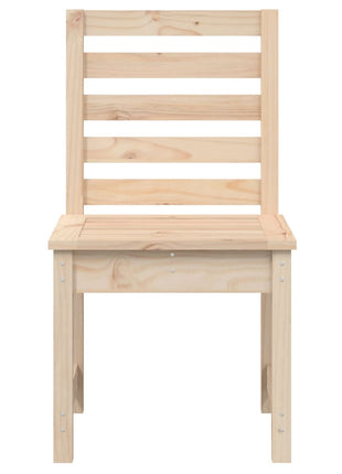 Tuinstoelen 2 st 50x48x91,5 cm massief grenenhout