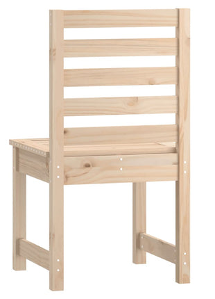 Tuinstoelen 2 st 50x48x91,5 cm massief grenenhout