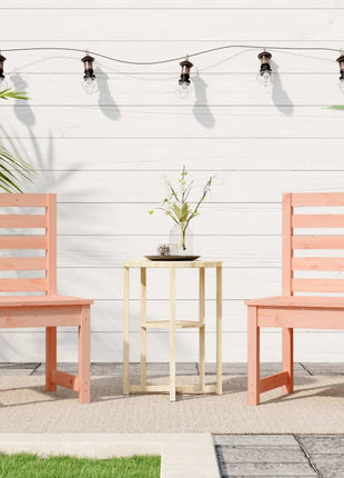 Tuinstoelen 2 st 50x48x91,5 cm massief douglashout