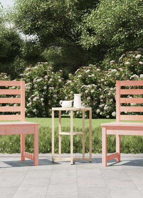 Tuinstoelen 2 st 50x48x91,5 cm massief douglashout