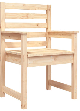 Tuinstoelen 2 st 60x48x91 cm massief grenenhout