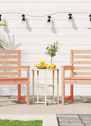 Tuinstoelen 2 st 60x48x91 cm massief douglashout