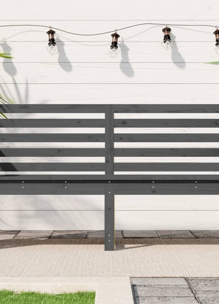 Tuinbank 109X48X91,5 Cm Massief Grenenhout Grijs Grijs Grenenhout