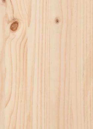 Tuinbank 203,5X48X91,5 Cm Massief Grenenhout Natuurlijk Grenenhout